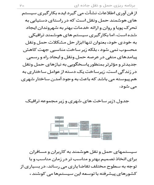 برنامه ریزی حمل و نقل جاده ای - نمونه چهارم - جزیره کتاب های الکترونیکی